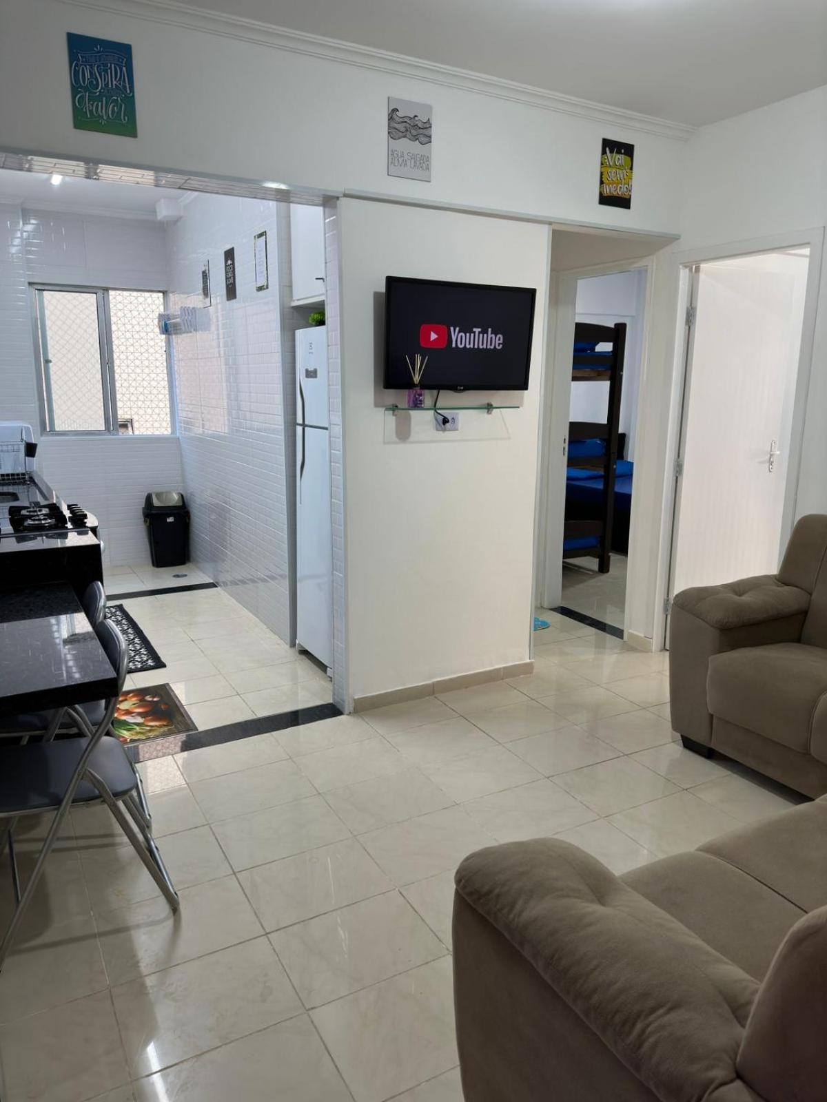Apartamento Frente Ao Mar Com Varanda E Piscina 프라이아 그란데 외부 사진